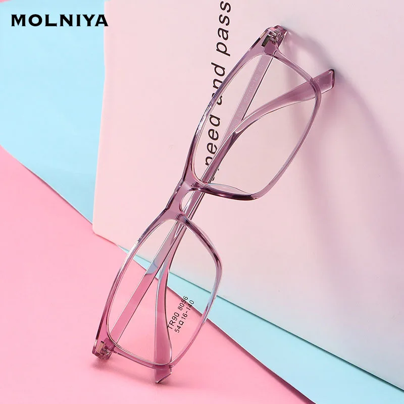 Мужские и женские очки TR90 винтажные с прозрачными линзами оптические оправы для