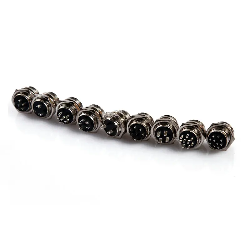 Только гнездо 7/1" GX12 Кабельный разъем 2Pin3pin4pin 5pin6pin7pin