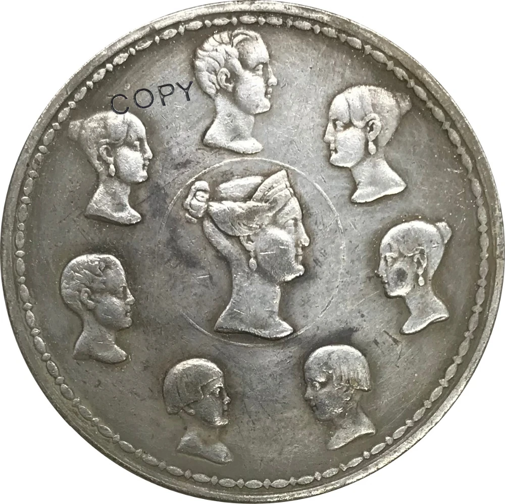 1836 Россия 1 1/2 рублей 10 zlotych предметы коллекционирования из мельхиора, покрытые серебром копия монеты