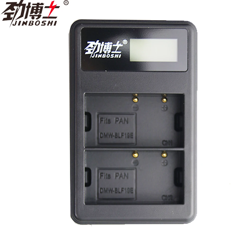 Зарядное устройство JINBOSHI с двумя ЖК-дисплеями и USB-портами для телефона BLF19E BLF19GK