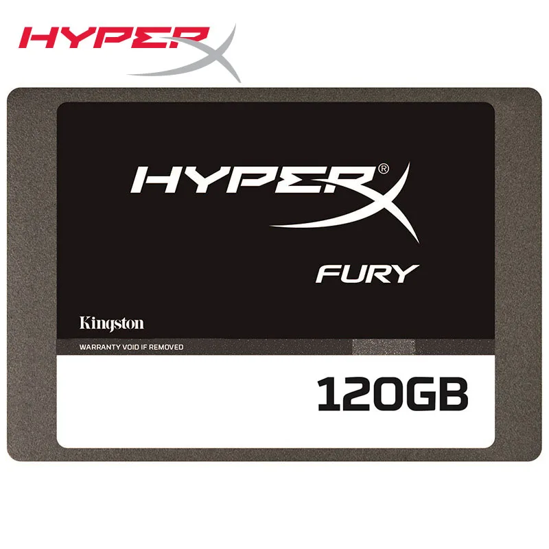 

Внутренний твердотельный накопитель Kingston HyperX FURY SSD 120 ГБ, SATA III, игровой жесткий диск HD 120 ГБ, жесткий диск для ноутбука