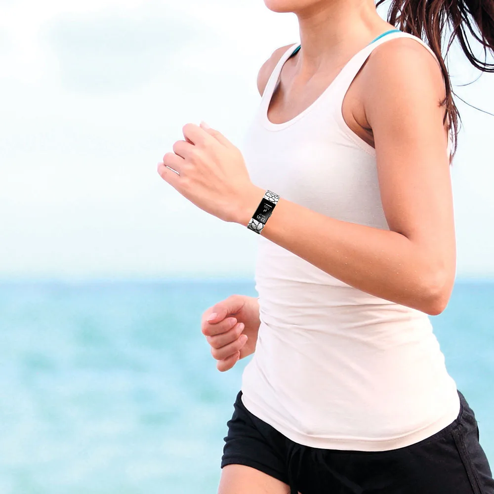 (Charge2HS) C-G012 для Fitbit Charge 2 ремешка мягкий Регулируемый сменный спортивный браслет