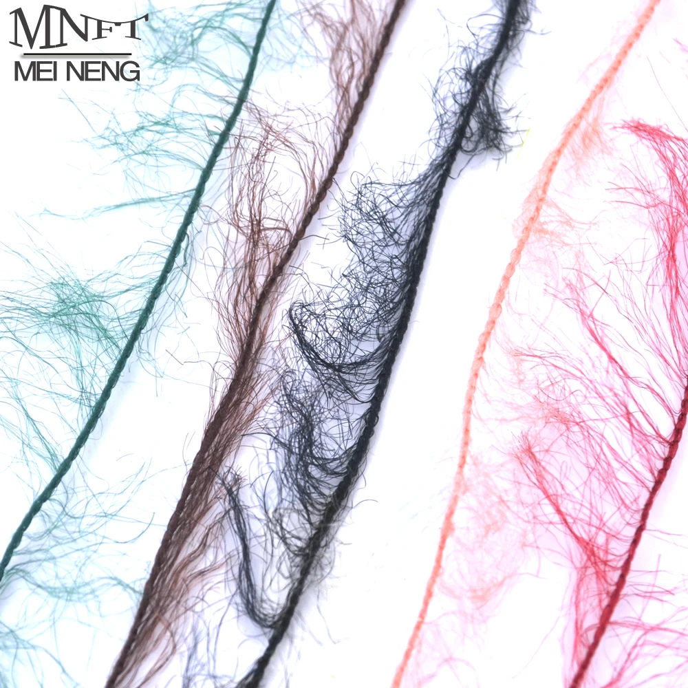 

MNFT 5 Meters Assorted Colors Fly Tying Dubbing Line Yarn Scud Sand Worm Flies New Fly Tying Material For Nymph Adult Body