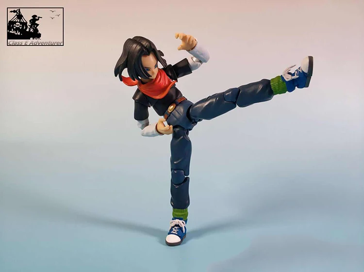 Класс E авантюрист Dragon Ball Z DBZ Android 17 S.H.F фигурка|Игровые фигурки и трансформеры| |