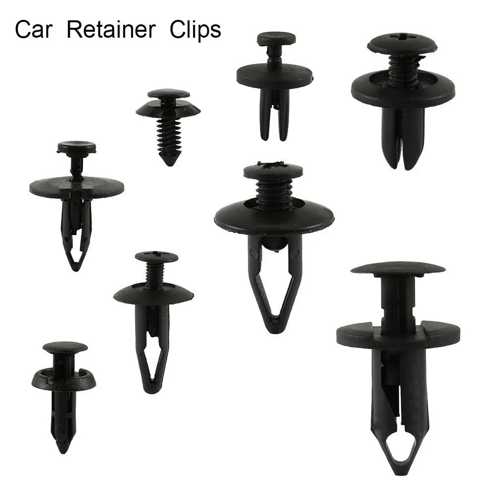 435PCS/Set Car Body Trim Clips Retainer Bumper Rivets Screws Panel Push Fastener Automotive Furniture Assembly Expansion Screws