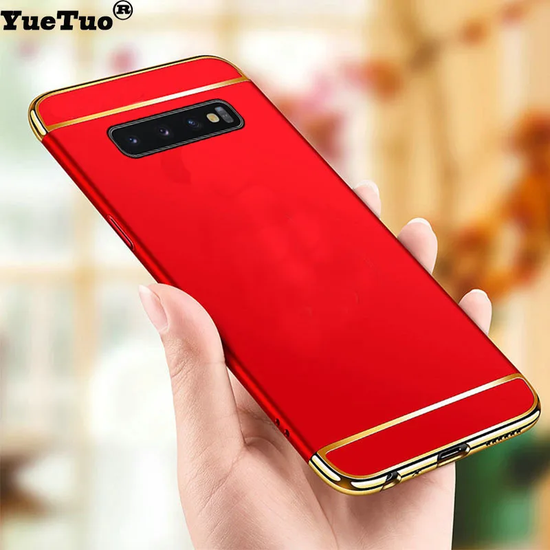YueTuo Original Luxury hard Case For samsung galaxy S10 lite plus 5G s10lite s10plus S 10 Ultra Thin Matte Phone Back Cover etui | Мобильные