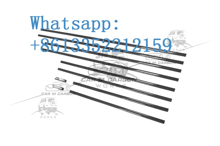 G class W464 g63 g65 A style side molding trim kit for W464 carbon fiber material side molding trim