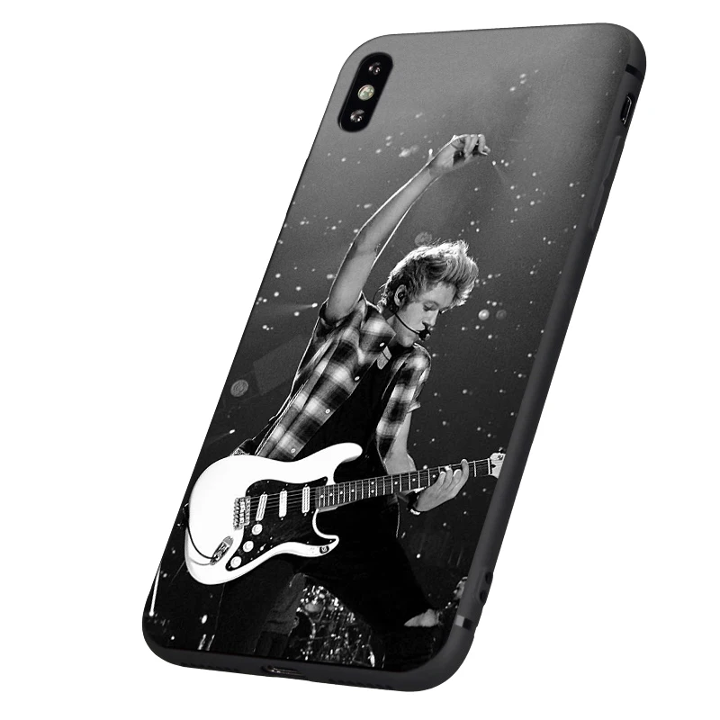 Черный чехол ТПУ для iphone 5 5s se 6 6s 7 8 plus x 10 чехол силиконовый чехол для iphone XR XS MAX чехол Niall Horan One Direction