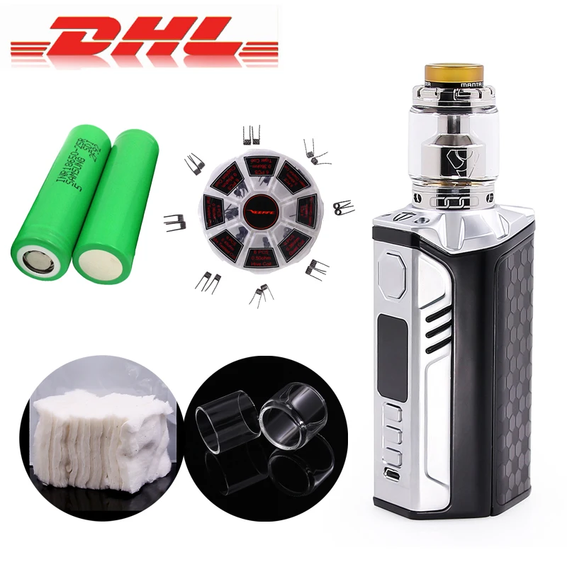 Набор электронных сигарет Thinkvape Finder DNA250C мод 300 Вт Evolv DNA 250c чип ADVKEN MANTA RTA 18650 батареи