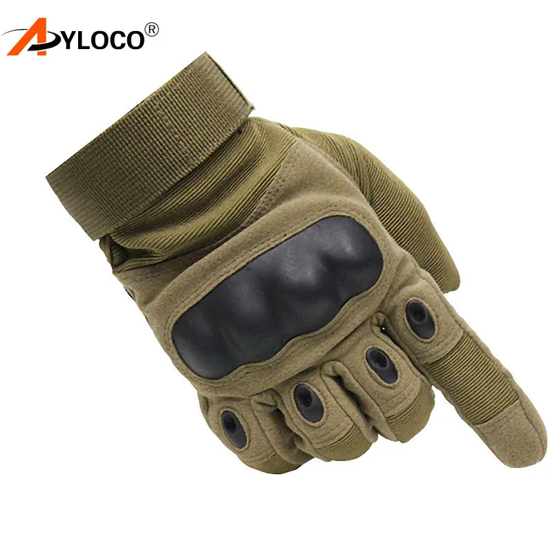 

Touch Screen Hard Knuckle Tactical Gloves Army Military Combat Airsoft Outdoor Climbing Shooting Paintball Full Finger Gloves