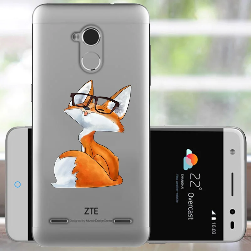 Zte V7 Lite чехол для телефона " FANATU цветной ТПУ с принтом zte Blade V7 Lite чехол силиконовый Задний защитный чехол для zte V7 Lite Coque