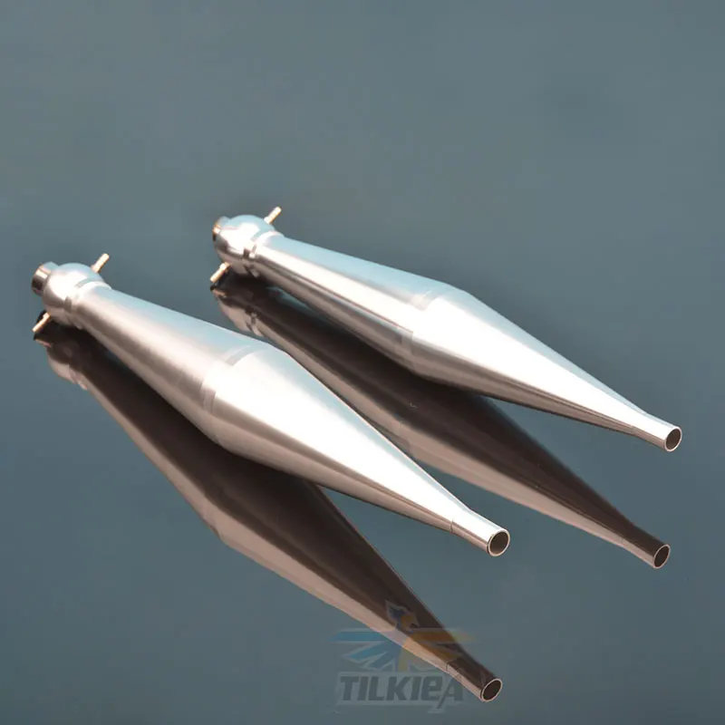Хорошее качество CNC алюминиевый сплав глушитель трубки Длина около L365mm /L395mm для 23