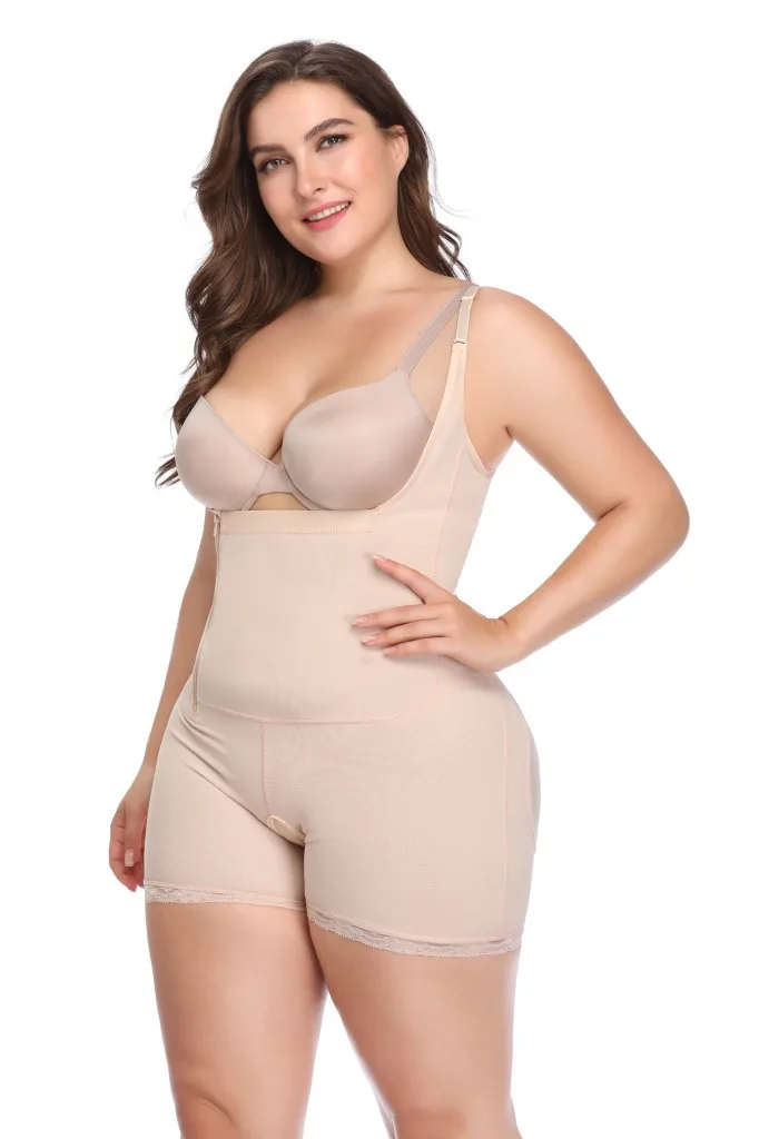 6XL женское корректирующее белье, моделирующее белье, тренировочный корсет для талии, утягивающее белье для живота, сексуальное боди размера плюс