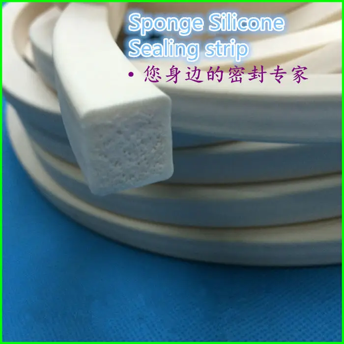 1PCS SF024 SIZE 4*4mm Sponge Silicone Sealing strip Silicone Foam Length 1meters Anti-slip waterproof heat-resistant
1PCS SF024 SIZE 4*4mm Sponge Silicone Sealing strip Silicone Foam Length 1meters Anti-slip waterproof heat-resistant