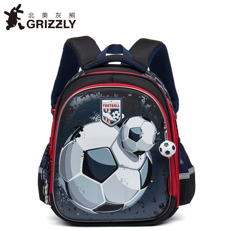 GRIZZLY модные высококачественные нейлоновые детские повседневные школьные сумки фирменный дизайн для подростков лучшие студенческие дорожные водонепроницаемые школьные сумки
