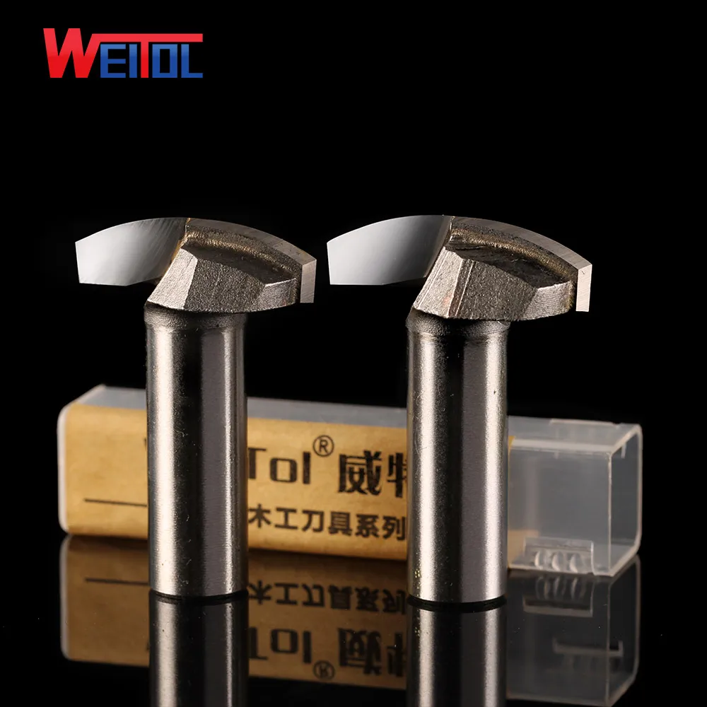 

Weitol 1 шт. 1/2 дюйма деревообрабатывающий резак, фреза s для тонкой круглой нижней биты для различных стандартных фрез
