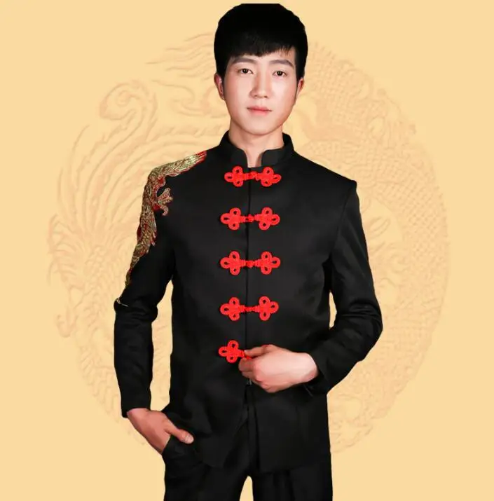 Мужской костюм туника для танцев на сцене с брюками|stage clothing for men|stage singerssinger men |