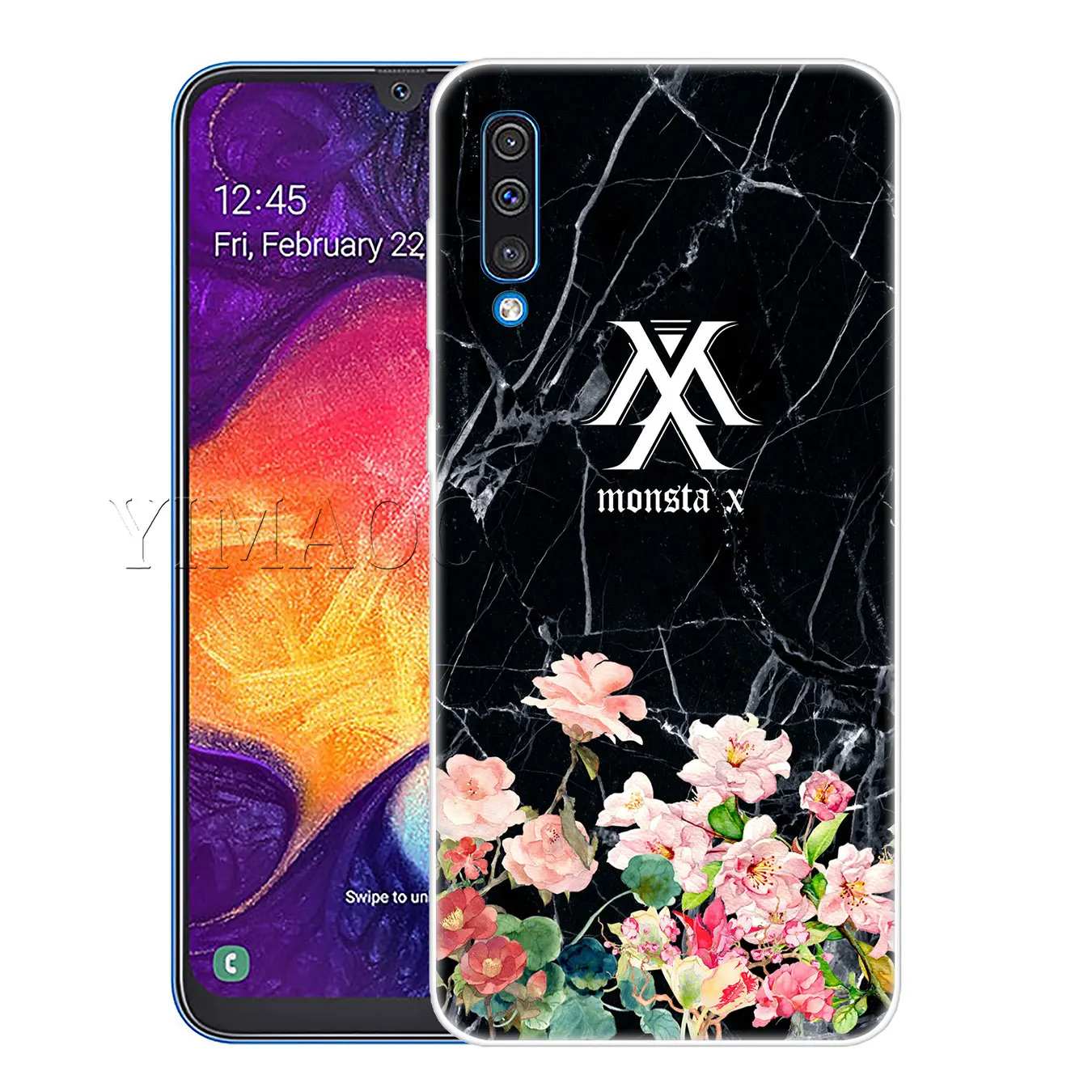 Мягкий силиконовый чехол YIMAOC MONSTAX Monsta X kpop для Samsung Galaxy A70 A60 A50 A40 A30 A20 A10 M10 M20 M30 M40