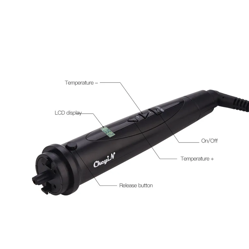 Щипцы для завивки волос 9 32 мм турмалиновые керамические щипцы инструменты