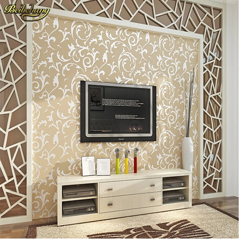 Обои для спальни обои рабочего стола рулоны белые фиолетовые высокое качество 3D