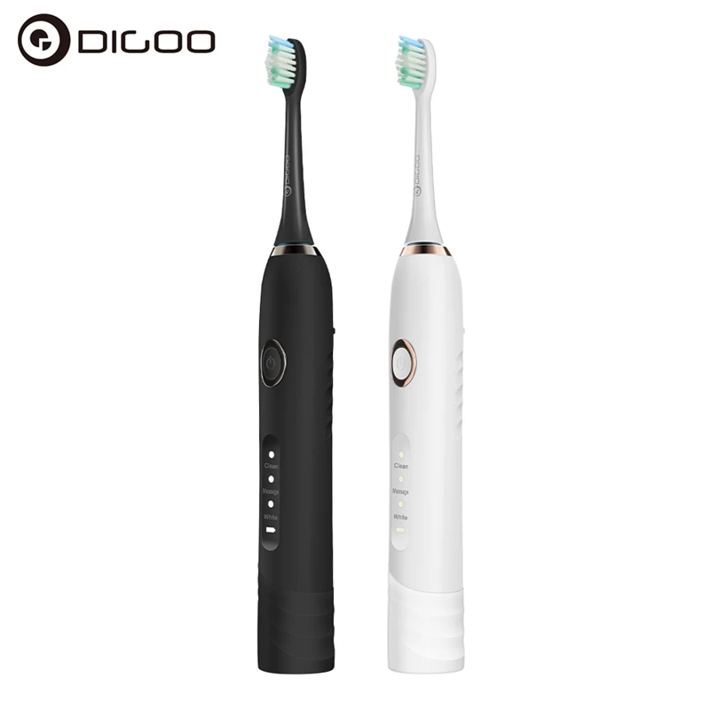 Digoo dg-ys22 3 режима сущность Соник электрическая зубная прямой usb Перезаряжаемые IPX7