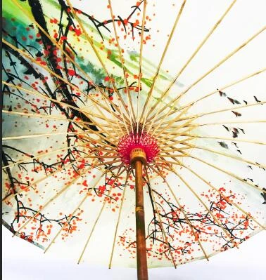 Женский дождевой зонт водонепроницаемый домашний декор японский Зонт Ombrello