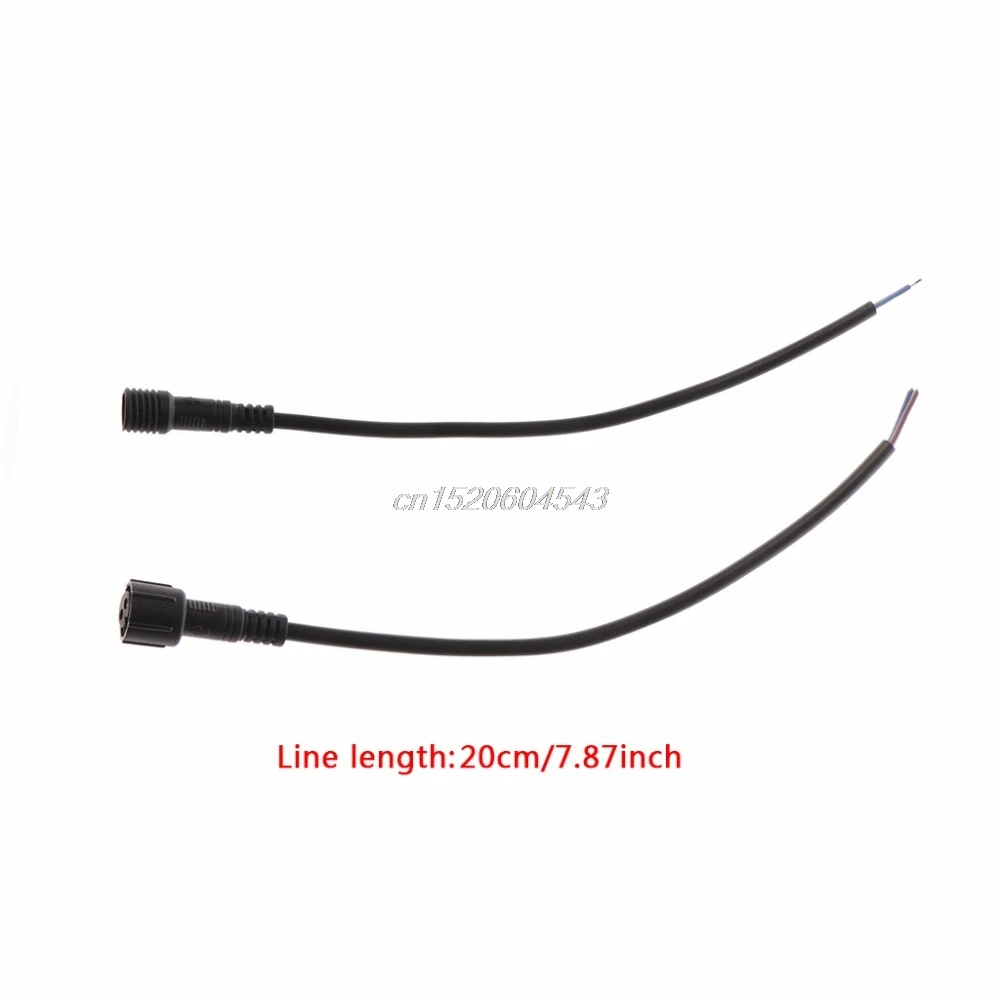 5 пар 2-контактный разъем водонепроницаемый кабель для одноцветных светодиодных