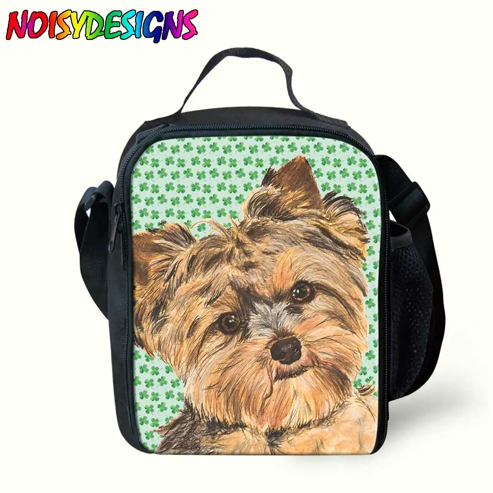 Бесшумный дорожный Ланч-бокс для пикника акварельная Мятная сумка завтрака