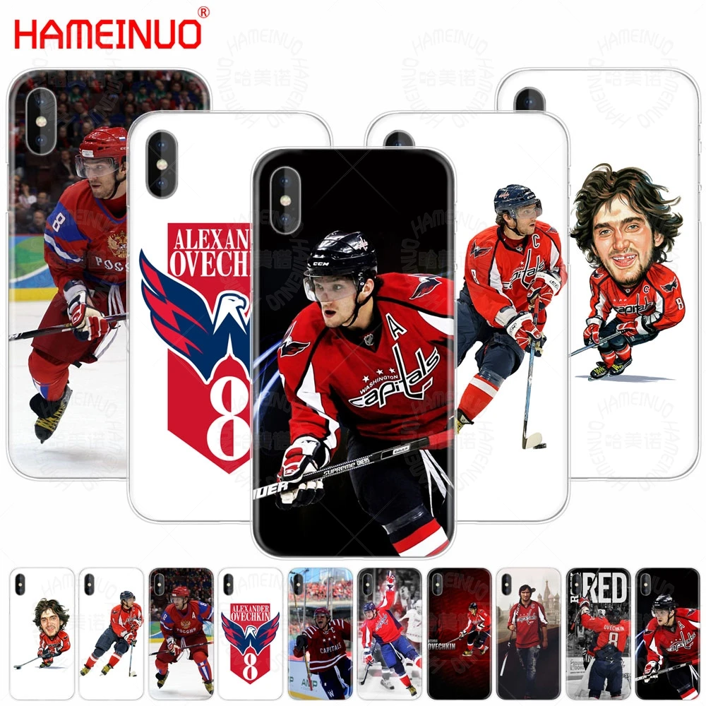 HAMEINUO Александра Овечкина сотовый телефон чехол для iphone X 8 7 6 4 4s 5 5s SE 5c 6s плюс |