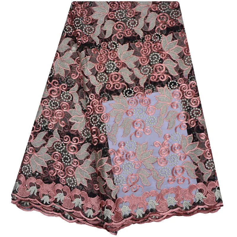 Африканская кружевная ткань 2018 высокое качество нигерийские кружевные ткани Tissu