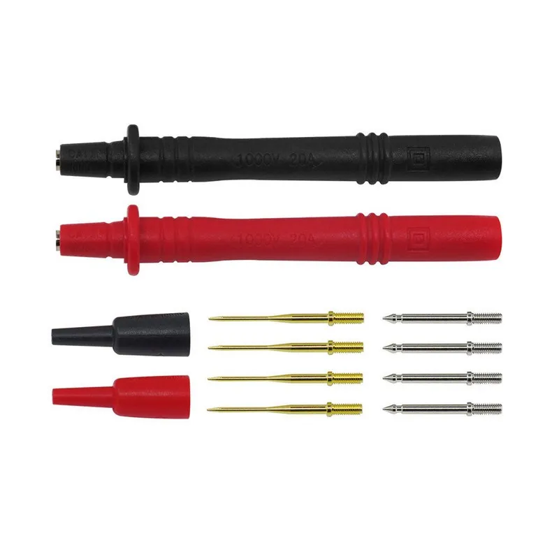 12-in-1 Super Multimeter Probe Replaceable Clamp P1300B P1300C Multi Meter Test Lead Kit And Alligator Clip For | Инструменты