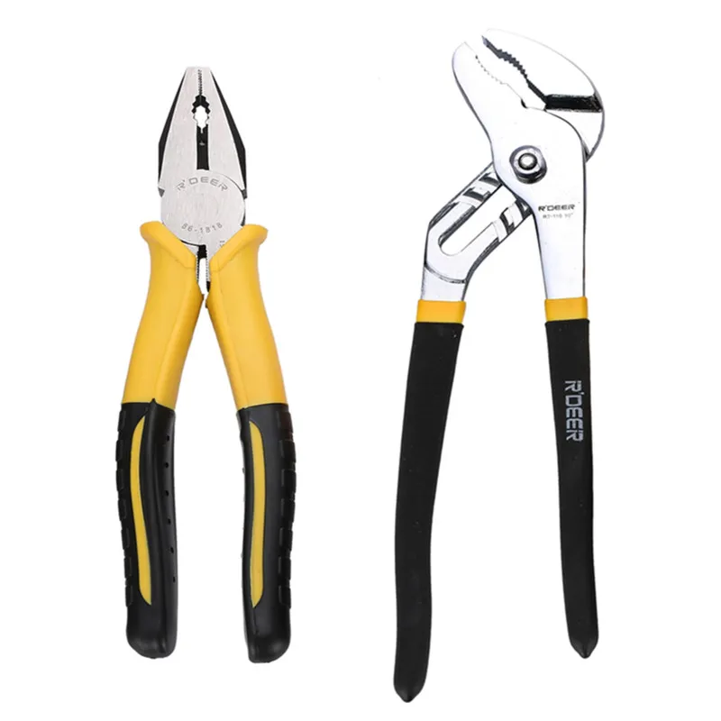 

7pcs Pliers Set Combination Multi Tool for home repair include screwdriver and Pipe Plier with case