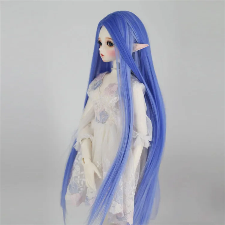 Высокое качество Синтетические длинные прямые куклы парики для BJD/SD куклы