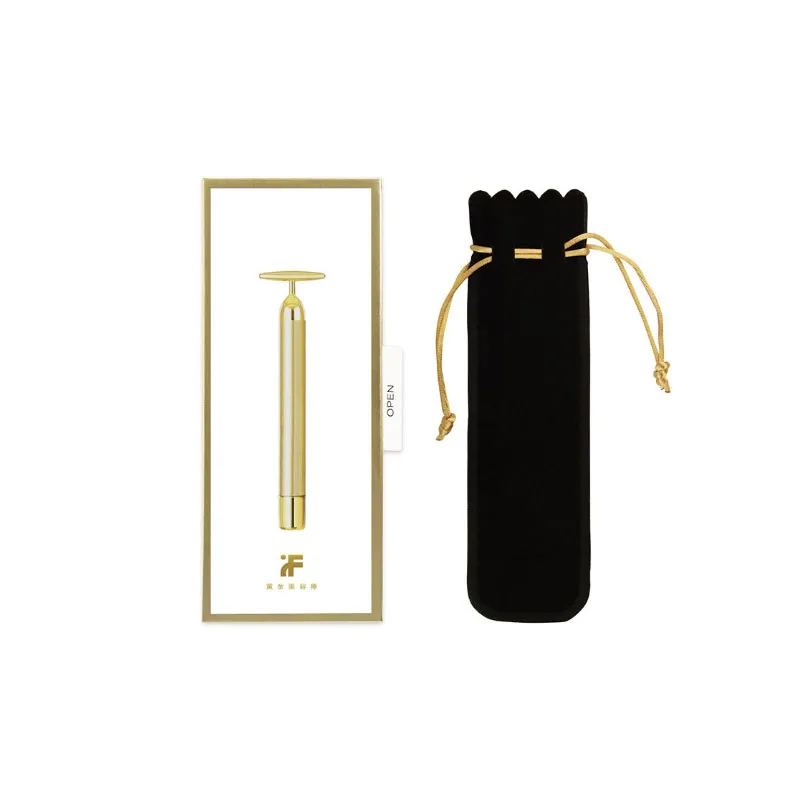 Xiaomi inFace Gold beauty Bar позолоченная Массажная головка скорость обмена веществ лифтинг для лица устранение отеков Спа Портативный beauty Bar
