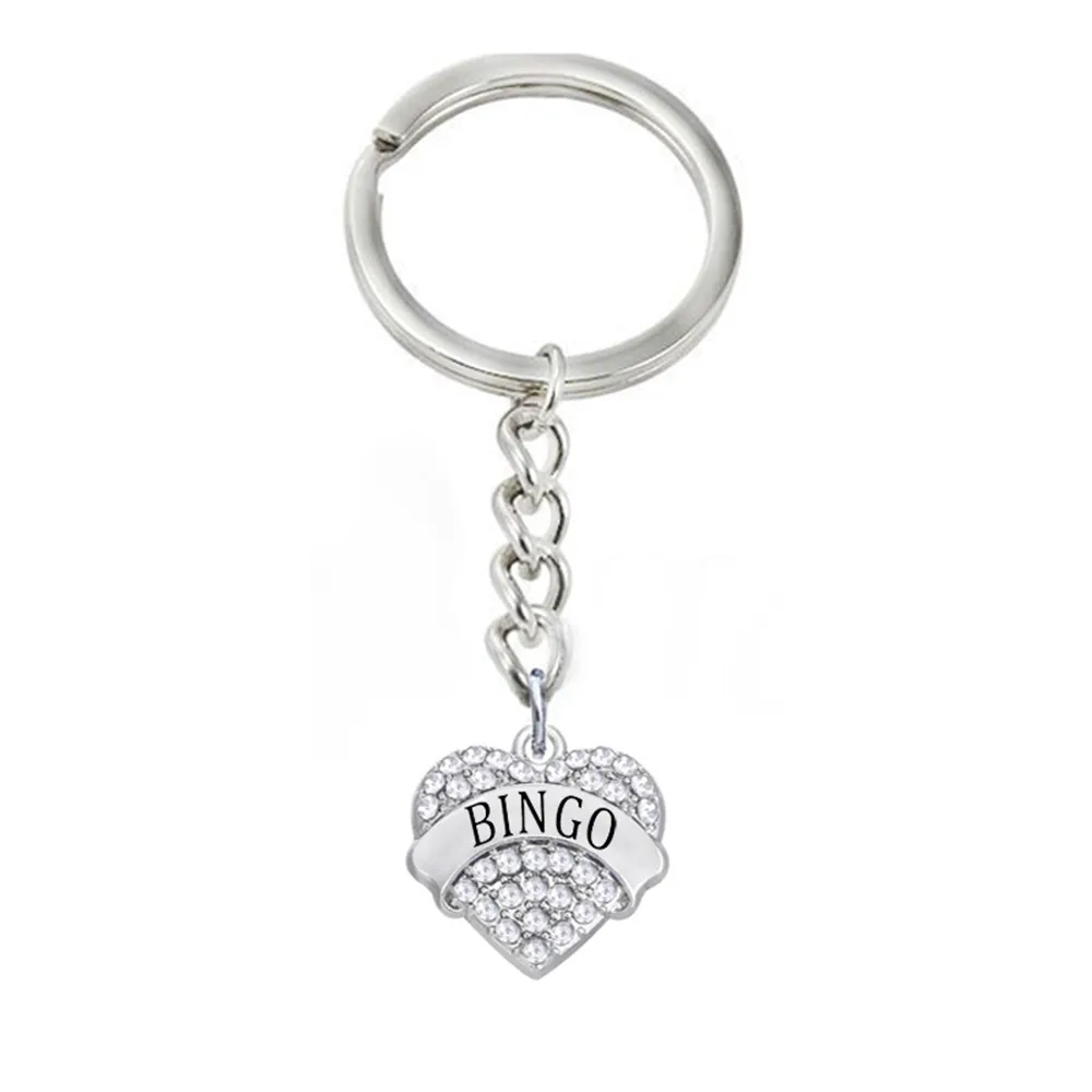 Цельный брелок с двойным носом оптовая продажа серебряный тональный ювелирный |