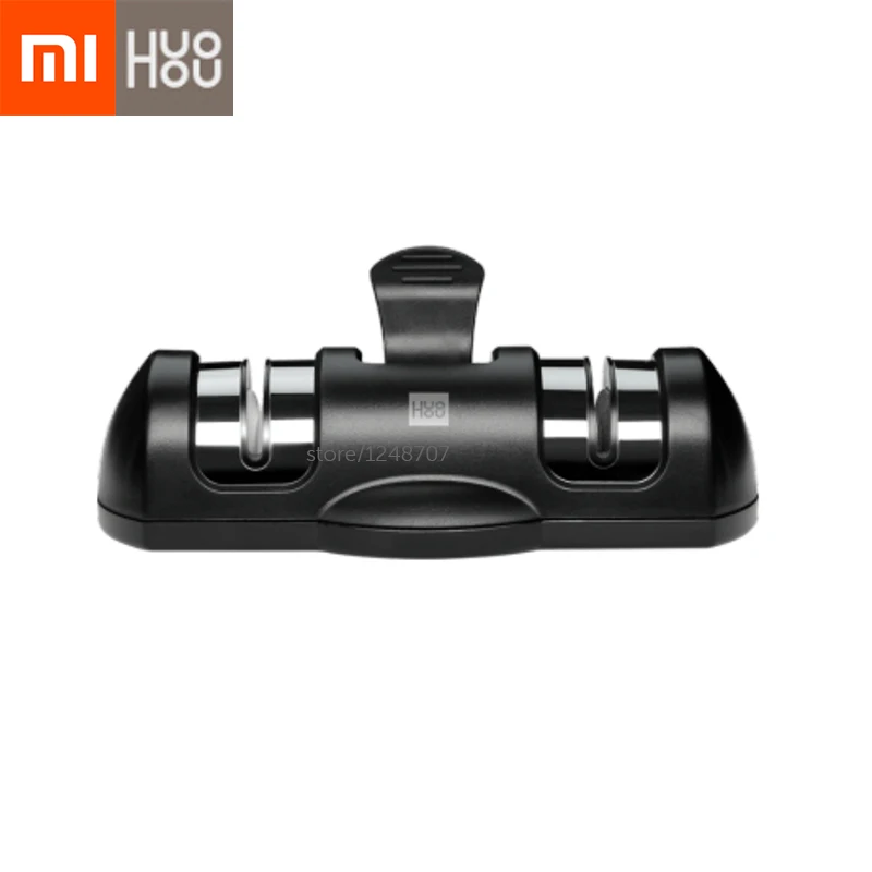 Xiaomi MIjia Huohou с двойным колесом, профессиональная точилка для кухонных ножей, точильный инструмент для быстрой заточки ножей