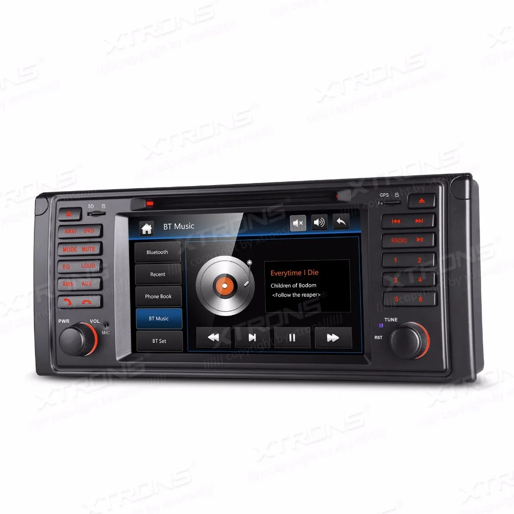 Автомагнитола 7 дюймов для BMW E39 M5 1999 2003 и 1995 серии E38 1994 2001 со встроенным