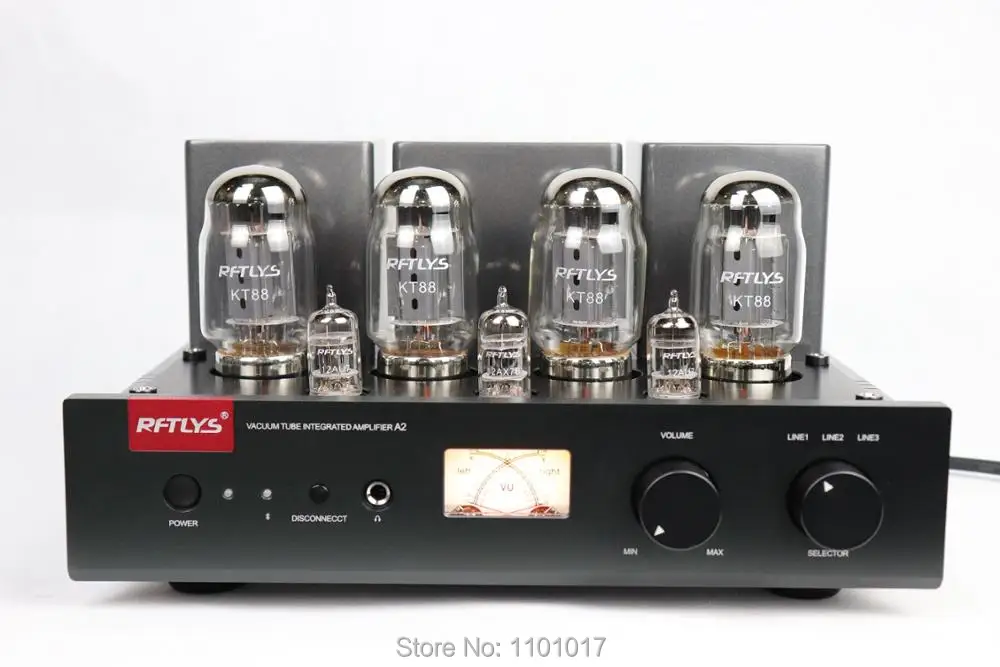 RFTLYS A2 KT88 Push Pull ламповый усилитель HIFI EXQUIS интегрированный 12AU7 ламповый усилитель с Bluetooth