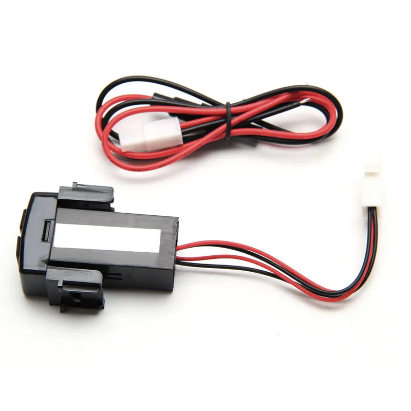Двойной USB 2 порта приборной панели быстрое зарядное устройство 2.1A 5V для NISSAN Teana
