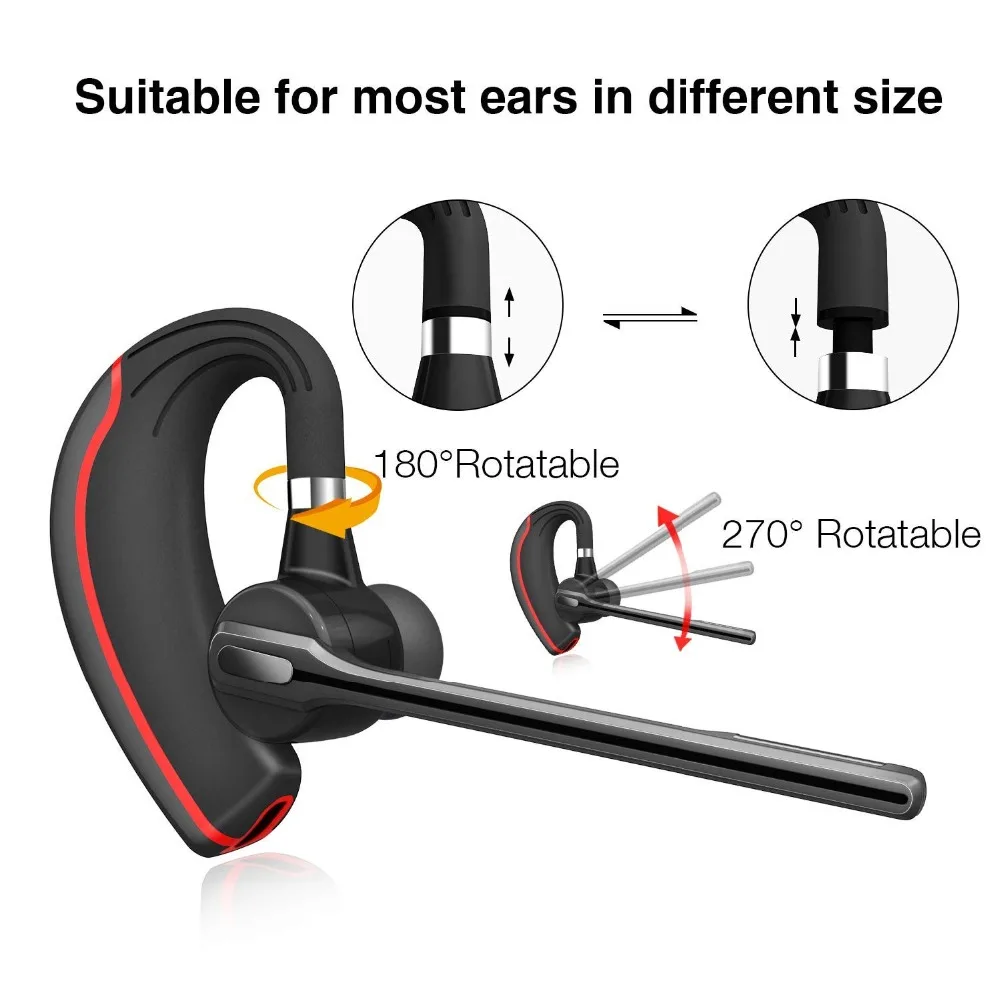 SOOPN беспроводные Bluetooth наушники Hands free гарнитура