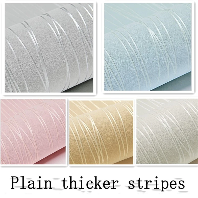 Beibehang простые нетканые работает обои лунный свет лес полосатая одежда магазин