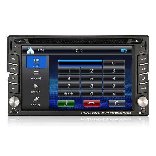 2 DIN DVD Аудиомагнитолы автомобильные навигации Системы двойной Радио стерео в