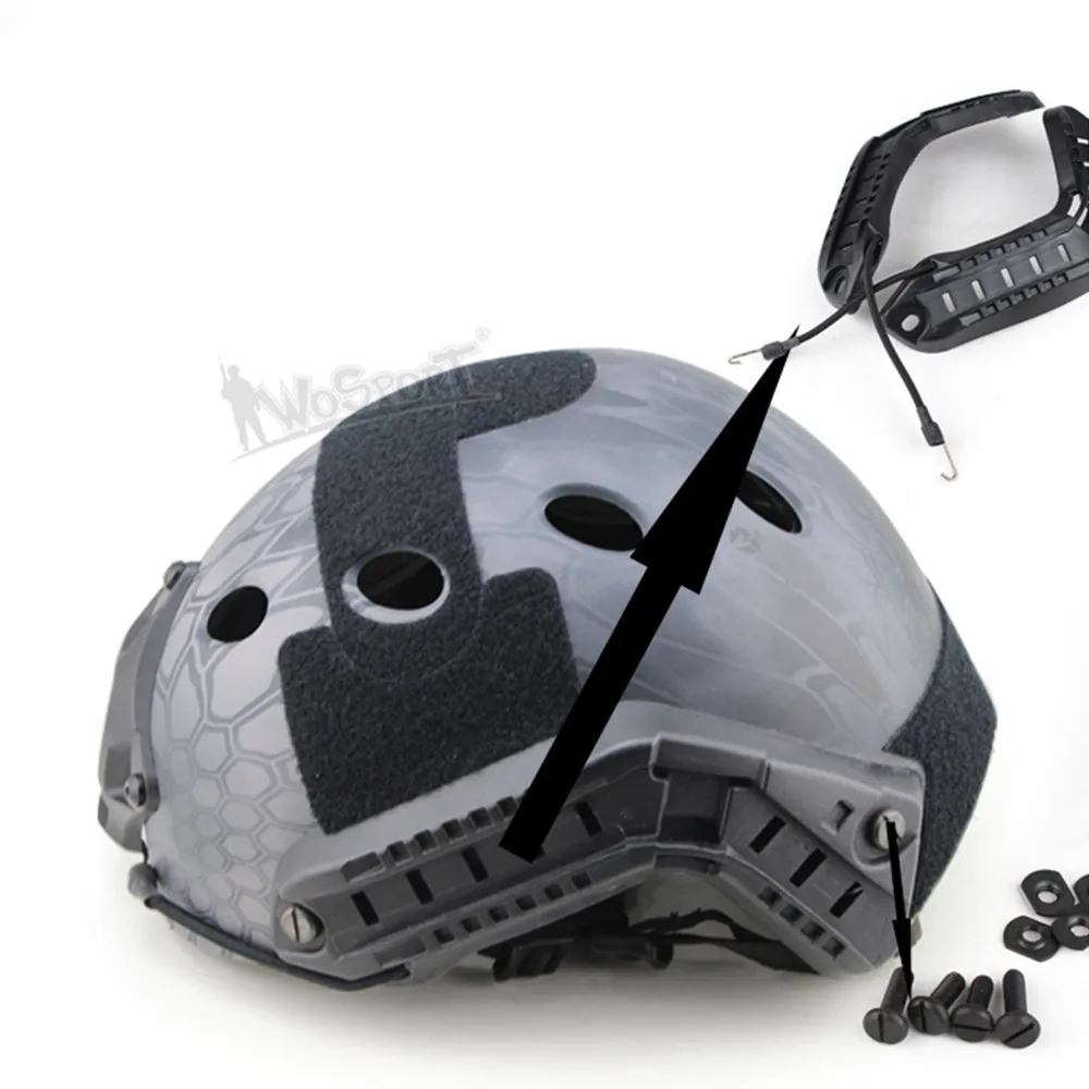 Тактический Быстрый Шлем ARC Mount Rail Военная тактика CS защитное оборудование