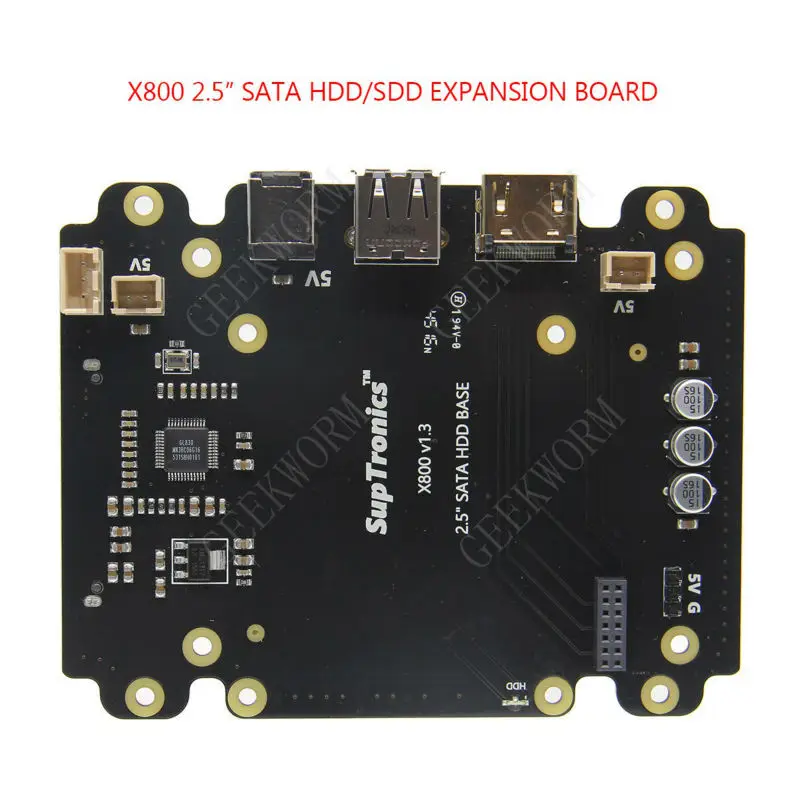 X6000K 7 1 канальный DIY наборы для Raspberry Pi 3 Model B/2B/B + | Компьютеры и офис