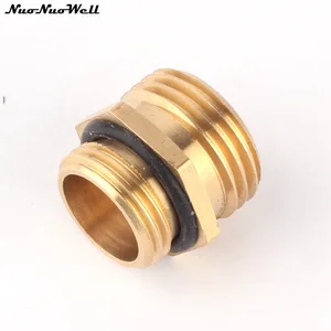 G 12 ''наружная резьба 18 мм, прямой латунный коннектор, высокое качество, чистая медь, для полива сада, соединения с распылителем воды
