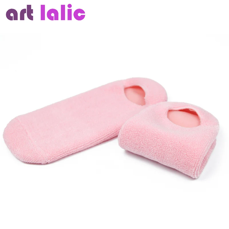 Pairs of Sock Гелевые спа-перчатки увлажняющие отбеливающие отшелушивающие розовые маски Красота маска для рук Уход за кожей рук высокое качество силиконовые перчатки - Цвет: Pairs of Sock