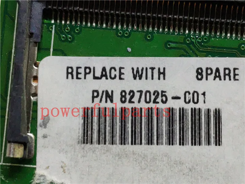 Материнская плата для ноутбука 827025 001 501 HP Probook 450 470 G3 DA0X63MB6H1 SR2EY I5 6200U DDR3 полностью