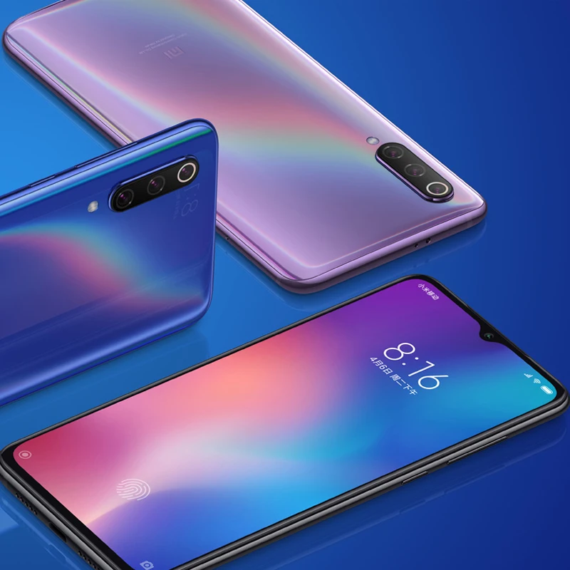 Новый Xiaomi mi 9 128GB 8GB Смартфон Snapdragon 855 Octa Core 6 39 &quot1080 P AMOLED дисплей 48MP Тройная камера
