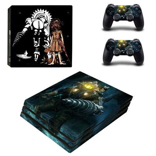 "," Харли Квинн "и", "Джокер" PS4 Pro кожи виниловая наклейка, стикер для sony Playstation 4 консоли и 2 контроллеры PS4 Pro кожи Стикеры - Цвет: YSP4P-0700