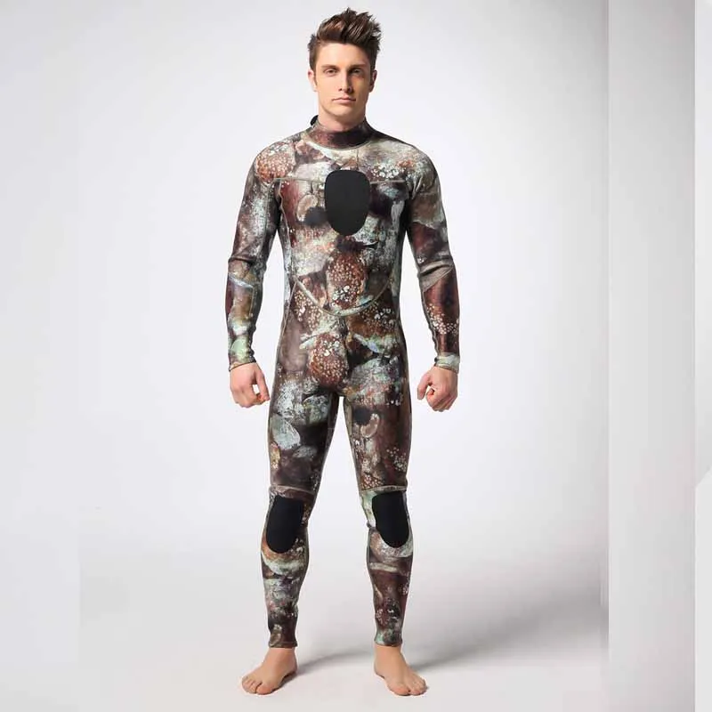Мужской Камуфляжный костюм для дайвинга толщиной 3 мм | Спорт и развлечения
